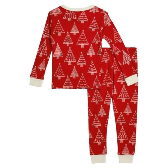 Baby Christmas Pajamas Snug Fit Family Matching PJs 2-Piece Set, Size 9M - Picture 2 of 2